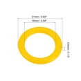 thumbnail image 2 of Unique Bargains 0.8' OD 0.6' ID Loose Leaf Rings Binder Ring Plastic for Book DIY Scrapbook Notebook, Yellow 50 Pack, 2 of 5