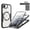 Black, variant on Decase for iPhone 17e/16e Magnetic Case,Clear Full-Body Protective Case,Compatible with Mag-Safe,Rugged Silicone Hybrid Slim Clear Cover with Built in Screen Protector for Women Men,Pink