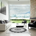 thumbnail image 7 of Ahgly Company Machine Washable Indoor Rectangle Transitional Smokey Gray Area Rugs, 8' x 10', 7 of 7