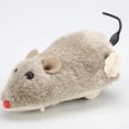 thumbnail image 6 of opvise Pet Dog Cat Plush Funny Toy Mouse Animal Clockwork Wind Up Running Play Gift Random Color, 6 of 7