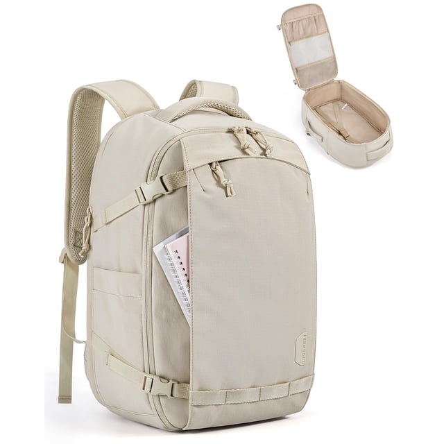 BAGSMART Blast Travel Backpack, 15.6 Inch Carry On Backpack Flight Approved, TSA Approved Personal Item Travel Bag, Water Resistant Weekend