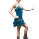 thumbnail image 3 of Vestido ajustado para mujer Costura de encaje Dobladillo con volantes Sling Vestido delgado con cuello en V de corte bajo Sunloudy elegante, 3 of 5