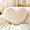 Beige, variant on Beige Heart Pillows, Cute Heart Decorative Pillow, Heart Shaped Throw Pillows for Bed, Faux Rabbit Fur Plush Hoom Decor Pillow Cushion for Chair Sofa Living Room (Mini 12.9" x 9.8")