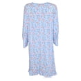 thumbnail image 6 of JEFFRICO Womens Long Sleeve Nightgowns Sleepwear Soft Pajama Dress Nightshirts Plus Size, 6 of 6