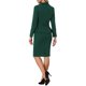thumbnail image 3 of INSPIRAR CHIC Conjunto de Falda de 2 Piezas para Mujeres Blazer Peplum Falda Lápiz de Cintura Alta Conjunto de Trabajo M Verde Oscuro, 3 of 6