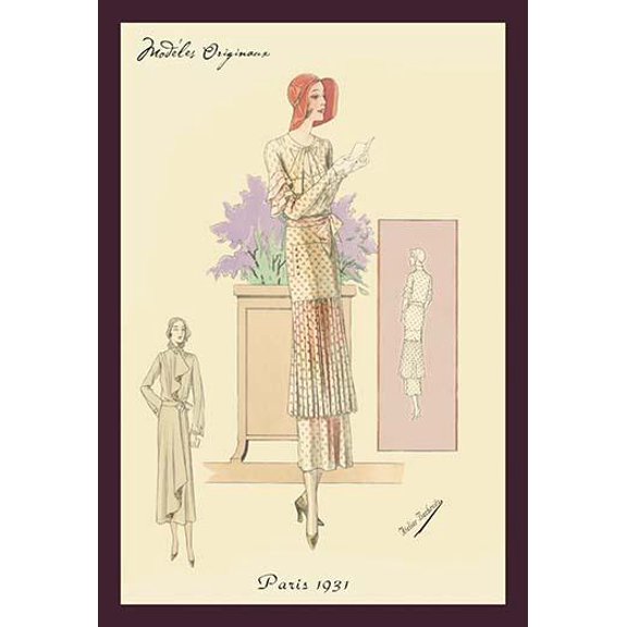 Patterned Daywear-Fine Art Canvas Print (20" x 30")