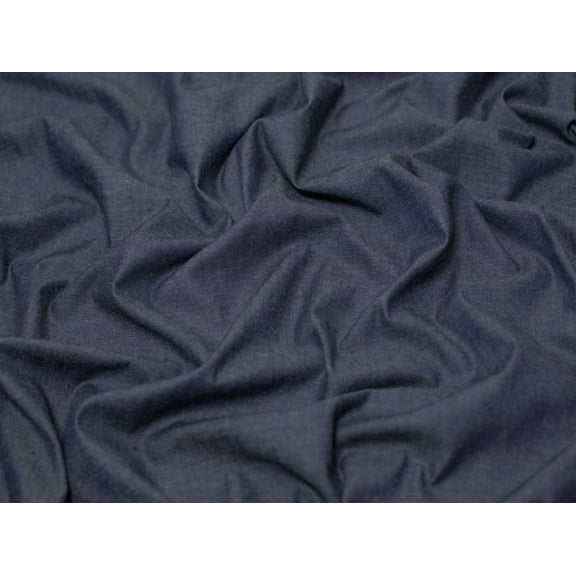 Minerva 125gsm Washed Denim Fabric Navy Blue - per yard