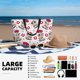 thumbnail image 5 of Disketp Caring Cow Bolsa de Playa de Gran Capacidad, Bolso Impermeable y a Prueba de Arena para Mujer, Ideal para Playa, Piscina y Natación, 5 of 7