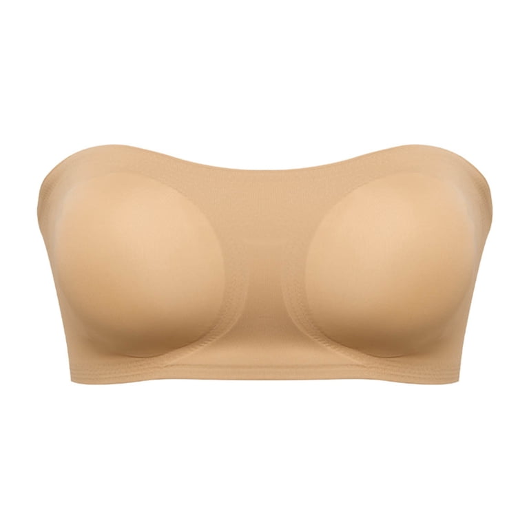 Women's Nylon Stretch Strapless Bra - Seamless Support for Wedding Dresses  & Everyday Wear - Walmart.com