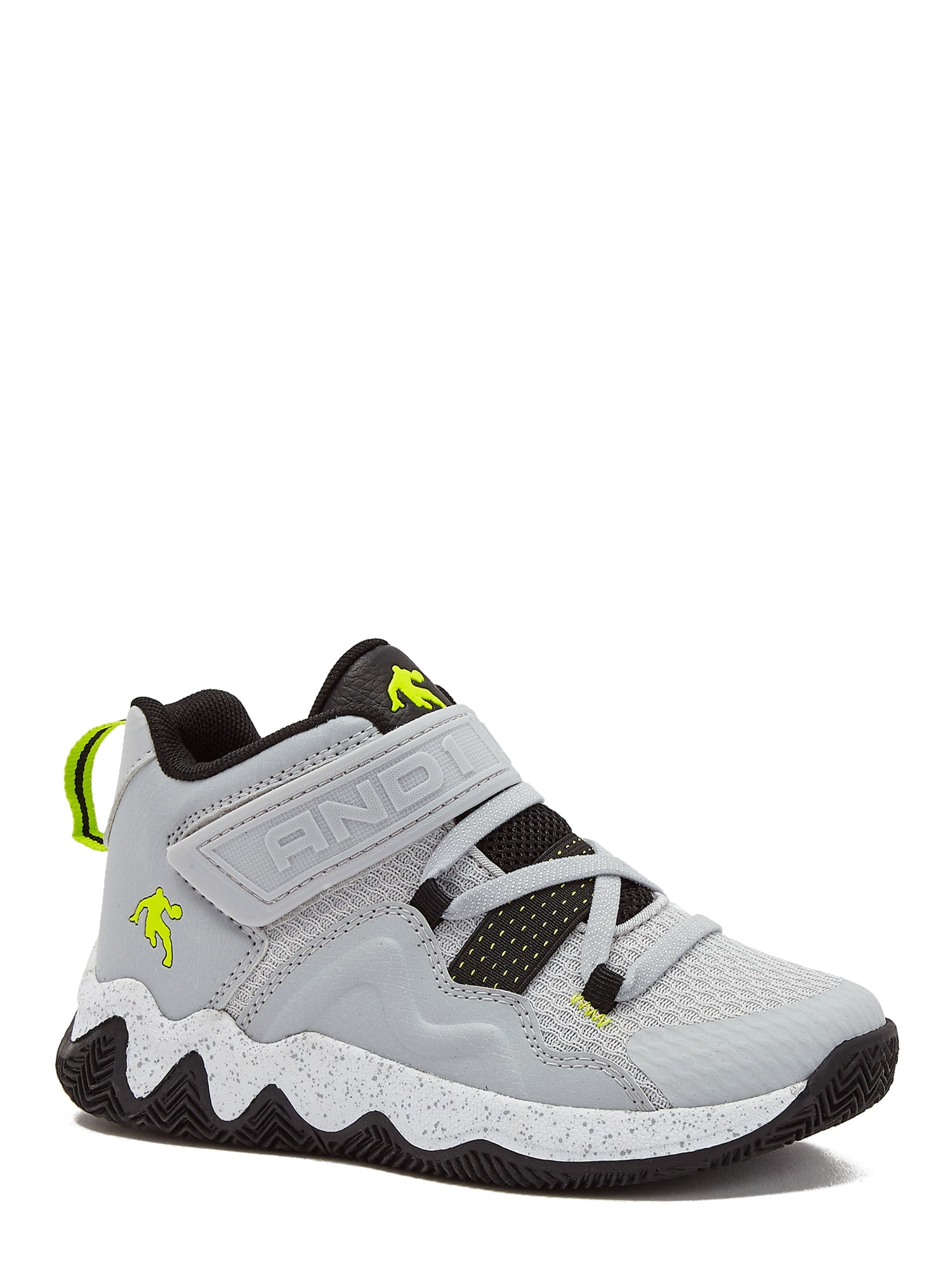 AND1 Little & Big Boys Strap Basketball Sneakers, Sizes 13-6