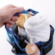 thumbnail image 2 of INTBUYING - Bolsa de malla portátil para ducha y baño, de secado rápido, color azul, 9 bolsillos, 2 of 8
