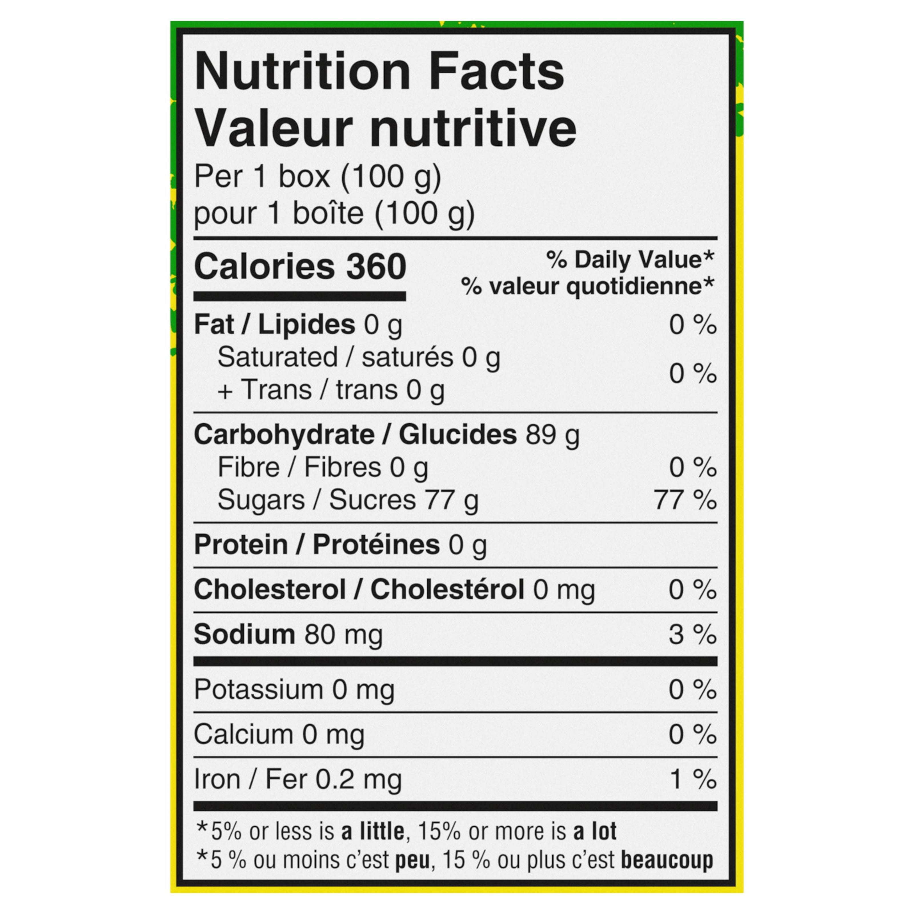 Friandises MAYNARDS Sour Patch Kids rouges et vertes pour Noël 100 g