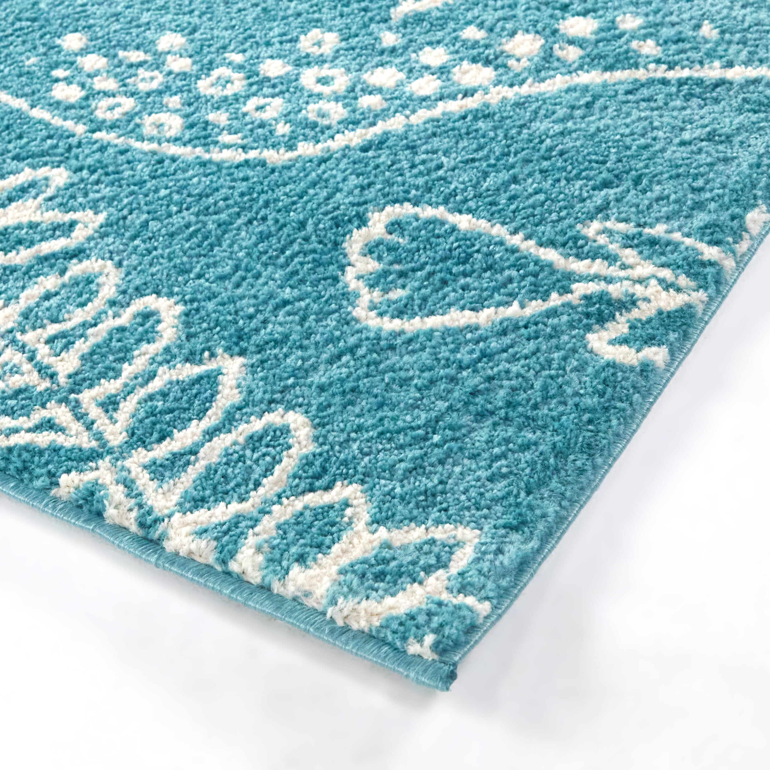 Mainstays Blue Dinosaur Indoor Rug, 7'10"W x 10'L