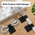 thumbnail image 5 of Vauban Cable Manager Organizer for Home Office, Wireless Charger Holder with Adjustable Clips, Cable Clips for Laptop/Desktop, 5 of 7