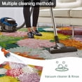 thumbnail image 5 of Watercolor Chrysanthemum Outdoor Rug for Patio/Deck/Porch, Non-Slip Large Area Rug 4 x 6 Ft, Vintage Abstract Oil Painting Floral Indoor Outdoor Rugs Washable Area Rugs, Camping Rug Carpet Runner, 5 of 8