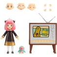 thumbnail image 4 of Total Anime Anya Forger - 6.5-Inch Scale Figure with Swappable Faceplates, Alternate Hands, Teddy Bear, and TV Set, 4 of 5