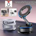 thumbnail image 2 of Strong Magnetic Car Phone Holder Mount Vacuum Adsorption Manual Suction Cup 360 Rotating Folding Phone Holder for Smartphones Wall Lazy Phone Bracket, 2 of 5