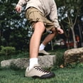 thumbnail image 4 of Men's Wide Toe Box Barefoot Hiking Shoes Lightweight Non Slip Outdoor Walking Sneakers for Camping Trekking Travel and Daily Wear, 4 of 9
