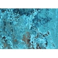 thumbnail image 1 of Ahgly Company Indoor Rectangle Oriental Light Blue Industrial Area Rugs, 7' x 9', 1 of 4