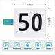 thumbnail image 2 of 50 Números de Mesa del 1 Al 50, Números de Mesa de 3,7 X 4 Pulgadas, Tarjetas de Números de Mesa de Doble Cara - para Restaurante de Recepción de Bodas, 2 of 5