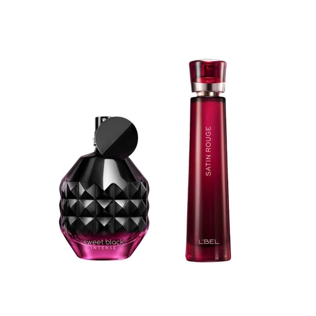Sweet Black Intense Cyzone + Satin Rouge L'bel