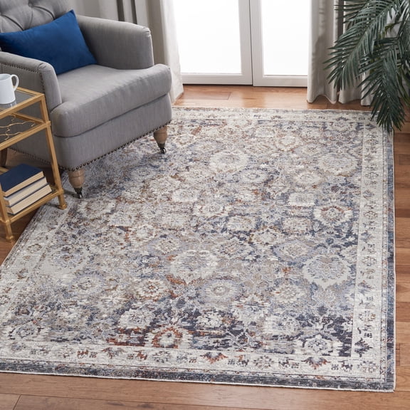 Safavieh Limitee Jaylen Oriental Area Rug, Charcoal/Beige, 4' x 6'
