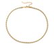 thumbnail image 1 of Collar de moda, estilo europeo y americano, cadena torcida, collar de cadena de clavícula de acero inoxidable para hombres y mujeres, 1 of 6