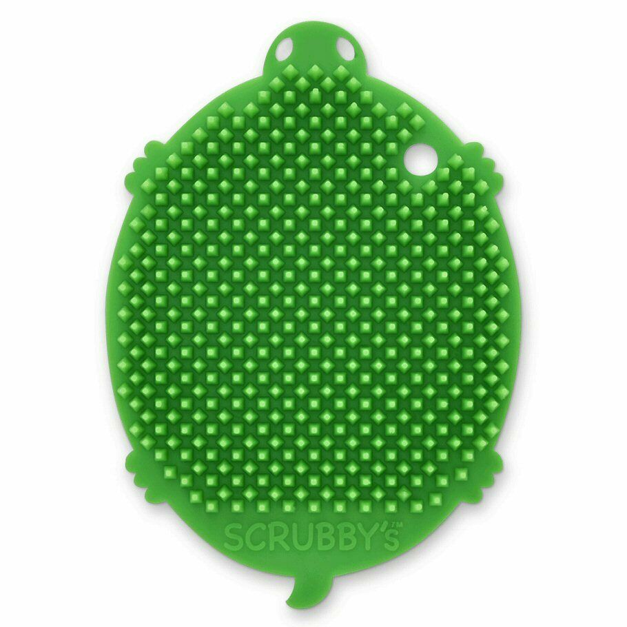 APG Scrubby's NonAbrasive Silicone Kitchen & Bath Scrubber Green
