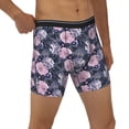 thumbnail image 5 of Sigee Flowers for Men's Boxer Briefs,Moisture Wicking and Breathable Medium, 5 of 9