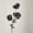 S, variant on 3 Simulated Siberian Violets Bouquet - 27.95 Inches Elegant Artificial Flowers for Bohemian Weddings & Seasonal Decor