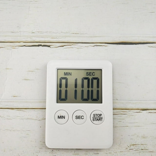Korean colorful simple timer stopwatch student timer wl100 3 buttons Square timer