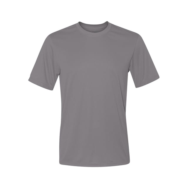 Camiseta de manga corta sin etiqueta Dri Dri, HANES, grafito Hanes Camiseta de manga corta