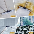 thumbnail image 6 of Yocada Floor Squeegee Scrubber with 55" Telescopic Iron Pole Soft Rubber for Tile Floor Window Glass, 6 of 7