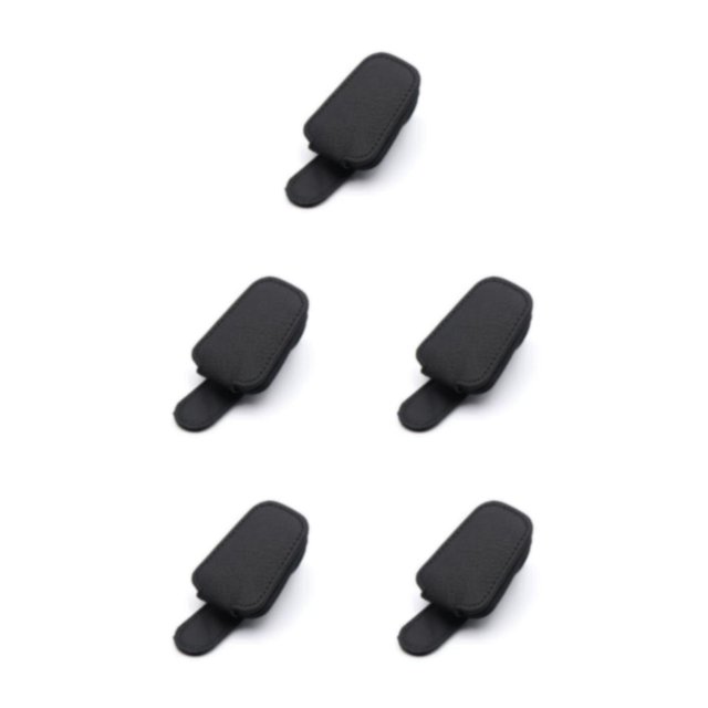 Scienceny Soporte para gafas de sol, soporte para gafas, suministros para coche, cuero PU, ahorro de espacio, mano de obra de vehículo de larga Type2 NO2