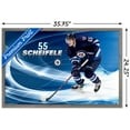 thumbnail image 3 of NHL Winnipeg Jets - Mark Scheifele 14 Wall Poster, 22.375" x 34", Framed, 3 of 5