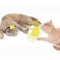 thumbnail image 1 of Funny Cat Stick Plastic Funny Cat Toy Collar Feather Spring Funny Stick Pet Funny Toyblue, 1 of 5
