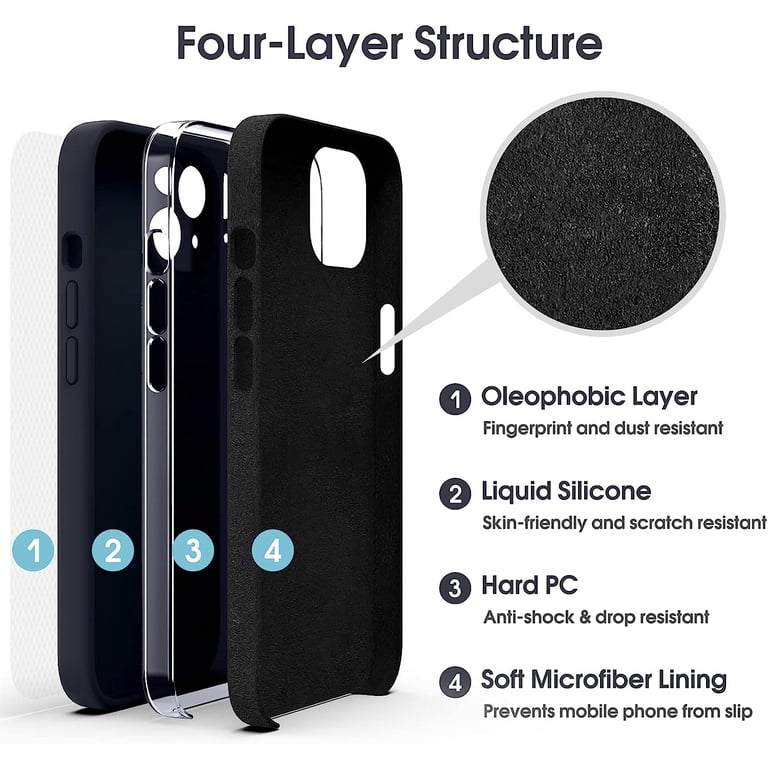HGH IPhone 15 Pro Silicone Case With Lanyard - Slim All-Around