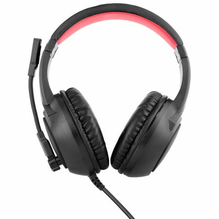Wicked Audio Grid Legion 800 Wired Gaming Headphone - Black/Red
