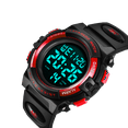 thumbnail image 7 of Kids Sport Digital Watch with Shockproof Silicone Strap,50M Waterproof ,Alarm, Stopwatch ,Outdoor Wristwatch for Boys Girls Gift for Kids, 7 of 7