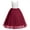 Wine Red, variant on Flower Girl Dress Princess Sleeveless Floral Embroidered Kids Summer Wedding Pageant Birthday Party Tutu Tulle Dress 13-14 Years Pink