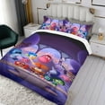 thumbnail image 3 of Inside Out-themed Bed Sheet Set Three Piece Set Comfortable And Skin Friendly Unique Design Home Decor Gifts For Family Friends fans36x75Inches（90cm*190cm）, 3 of 6