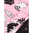 thumbnail image 4 of One opening Female Trousers, Floral Print High Elastic Waist Long Harem Pants, 4 of 5