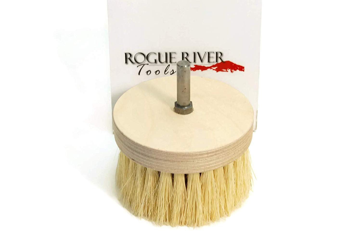 Burnish & Buff Drill Brush by Rogue River Tools. Buffing and