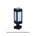 thumbnail image 3 of Pilar de luz Solar para patio trasero, lámpara de capitel, impermeable, inalámbrico, iluminación nocturna, camino, recargable automáticamente Iluminación y accesorios Pilar de luz blanca Toystoory HA072770-05, 3 of 6