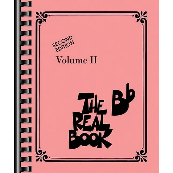 Real Books (Hal Leonard) The Real Book Volume II Second Edition BB Instruments 400 Jazz and Standard Songs for Piano Guitar and Vocal Lead Sheets, Book 02, (Paperback)