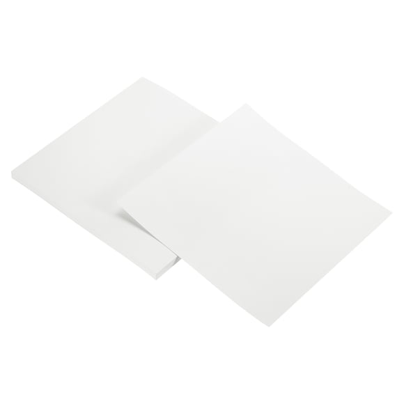Uxcell Kraft Paper, Kraft Cardstock Paper Sheets Kraft Cardstock Cutouts for Art Supplies, Origami, Paper Crafting Cream White 11.4 x 11.4 Inch