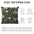 thumbnail image 5 of GOSMITH  Pink Jasmine Flower Four Seasons Universal Pillow Cover Cushion Cover Sofa Fabric Cushion Cover Home Decoration, 5 of 5
