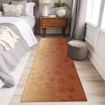 thumbnail image 5 of Runner Rugs 2x6 Ft, Autumn Maple Leaf Non Slip Area Rugs for Kitchen Bedroom Entryway, Gradient Brown Fallen Fruit Leaves Washable Carpet Runner Rug Floor Mats for Bedroom Home Decor, 5 of 9