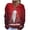 07Red, variant on Hueook Chunky Cardigan Sweaters for Women Women Fashion Printed Blouse Long Sleeve Sweatshirt Pockets Hoodied Khaki 3X