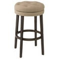 thumbnail image 2 of Hillsdale Krauss 25.5" Wood Transitional Counter Stool in Gray/Stone, 2 of 2